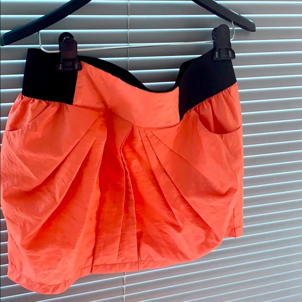 Sexy mini skirt pocketed